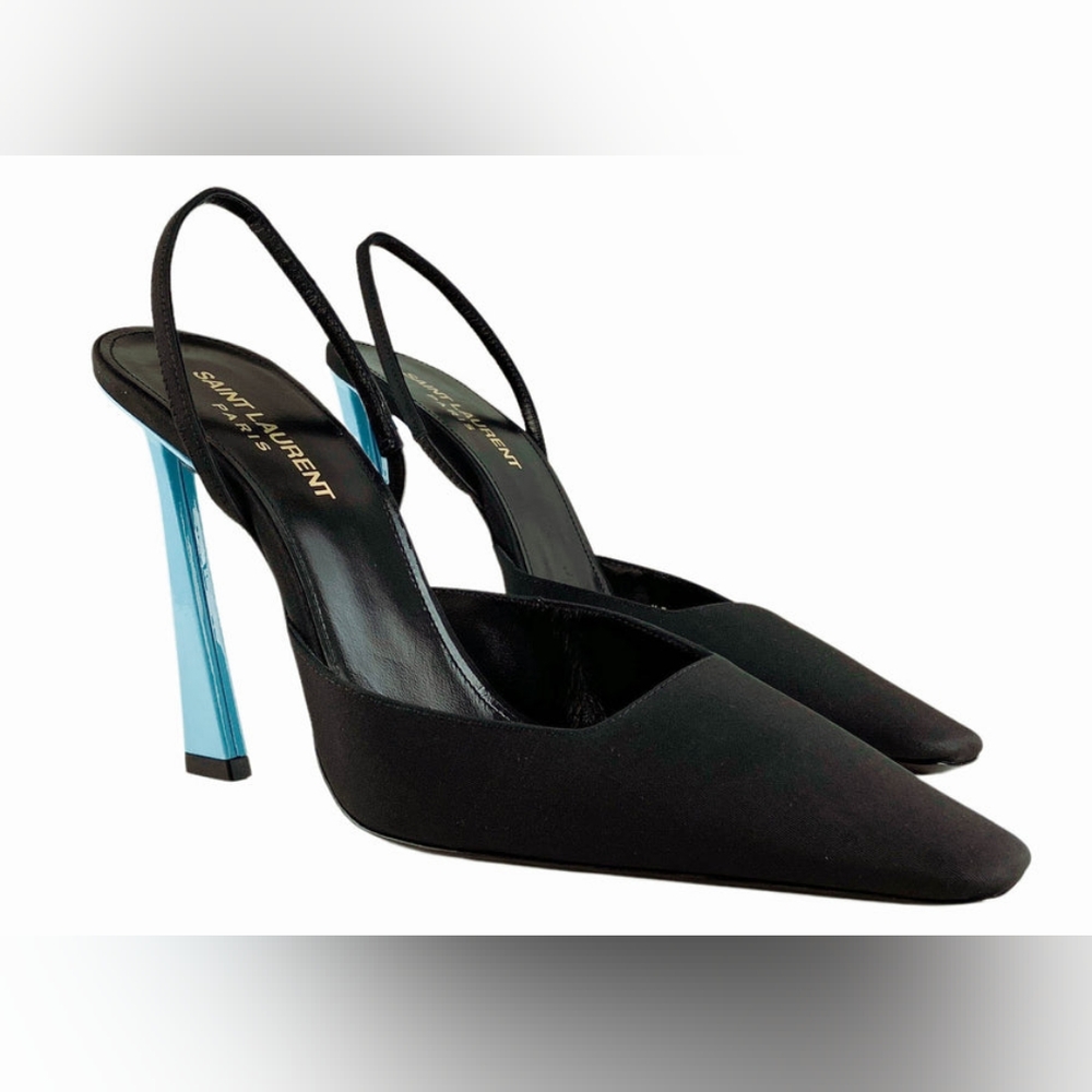 Saint laurent blade slingbacks